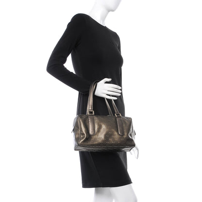 Gucci Imprime Monogram Small Boston Pewter 2 of 9