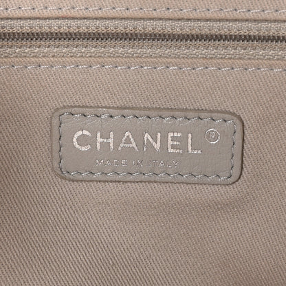 Chanel Caviar Quilted Jumbo Easy Flap Dark White 8 of 10