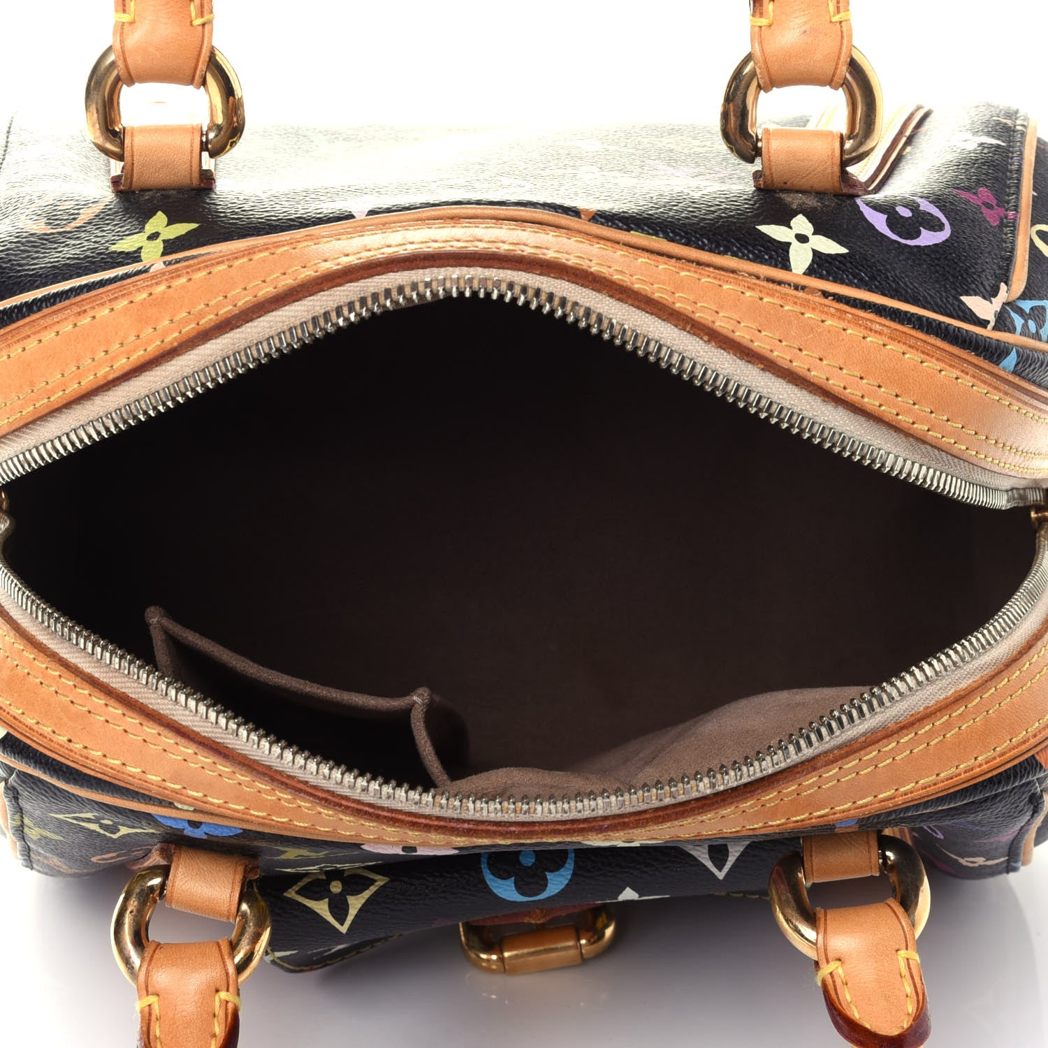 Louis Vuitton Monogram Multicolor Priscilla Black 3 of 5