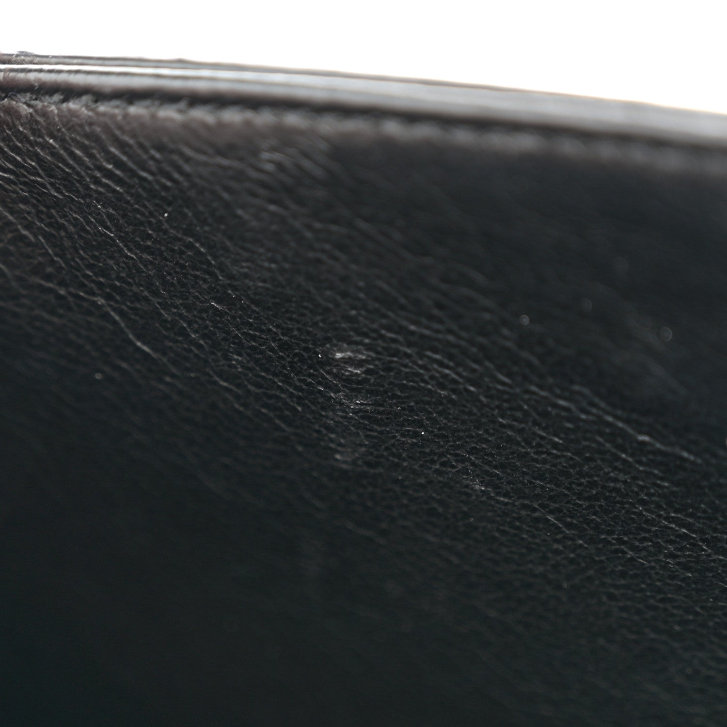 Saint Laurent Grain de Poudre Mini Classic Monogram Cassandra Top Handle Black 12 of 12