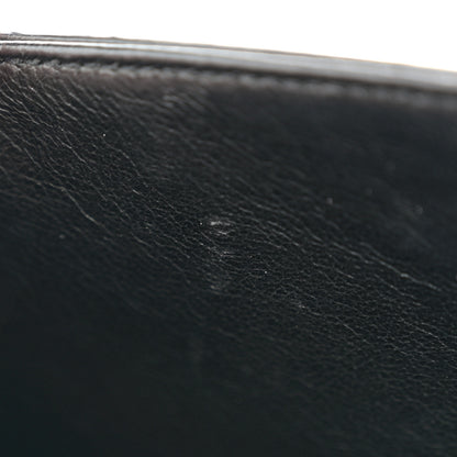 Saint Laurent Grain de Poudre Mini Classic Monogram Cassandra Top Handle Black 12 of 12