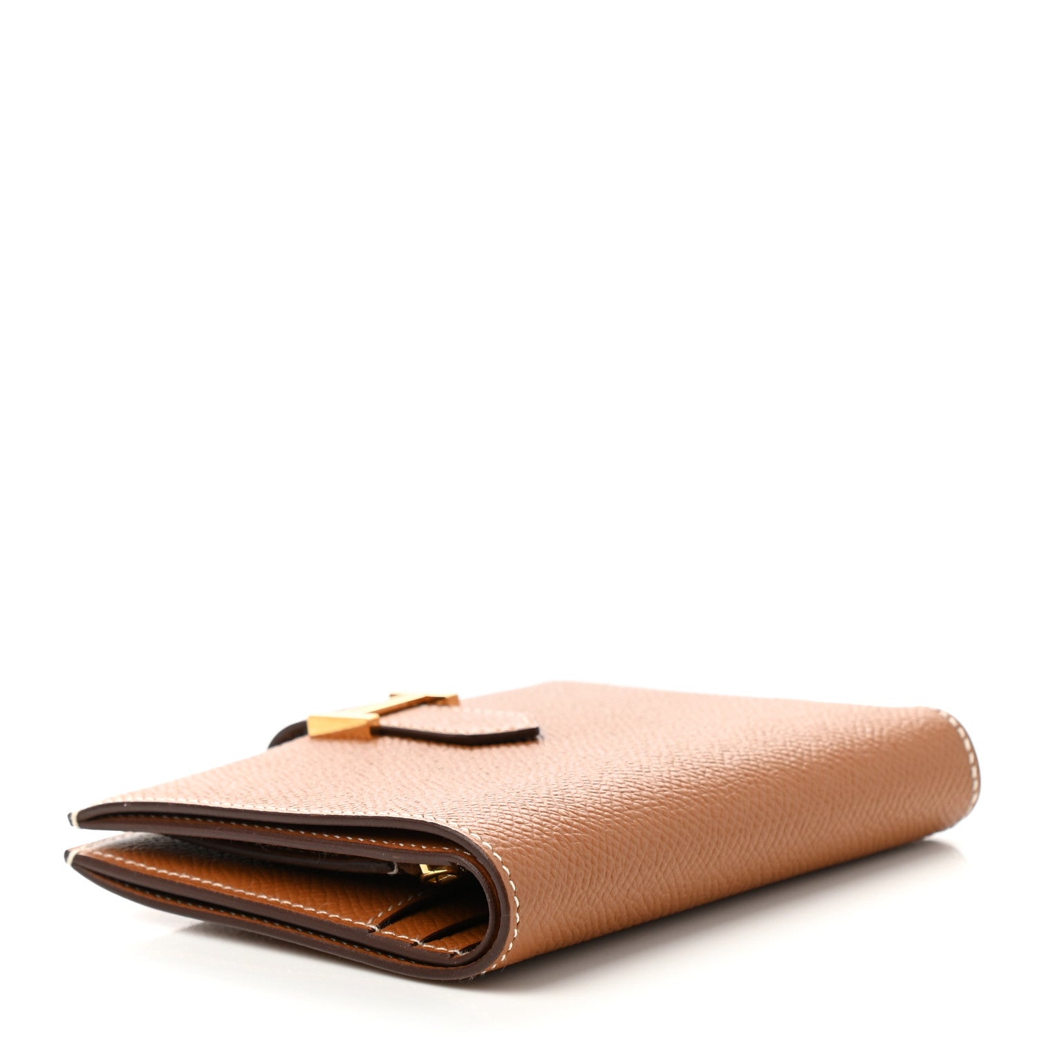 Hermes Epsom Bearn Compact Wallet Gold 4 of 7
