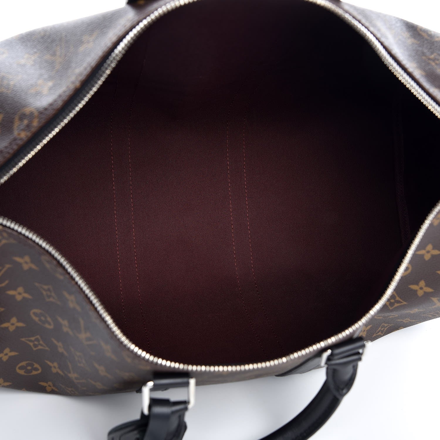 Louis Vuitton Monogram Macassar Keepall Bandouliere 45 5 of 7