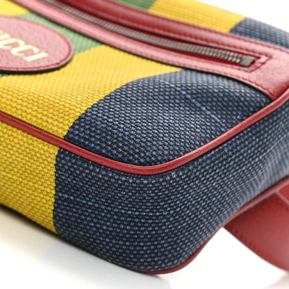 Gucci Canvas Marley Stripe Script Logo Gucci 80 32 Belt Bag Multicolor 11 of 11