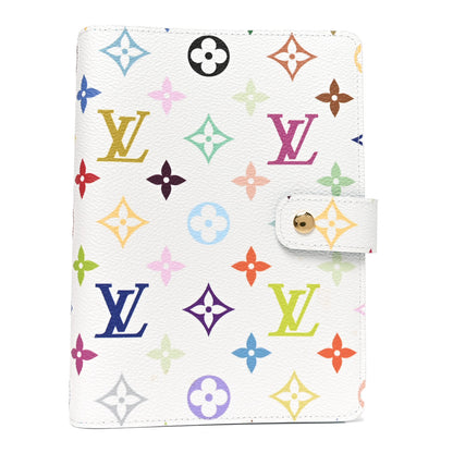 Louis Vuitton LV X TM Monogram Multicolor Agenda Cover MM White 1 of 6