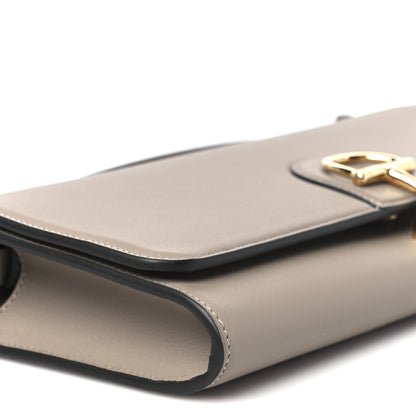 Gucci Calfskin Gucci 73 Clutch Dove Grey 10 of 11