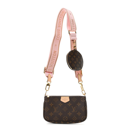 Louis Vuitton Monogram Multi Pochette Accessories Mini Pochette Rose Clair 1 of 9