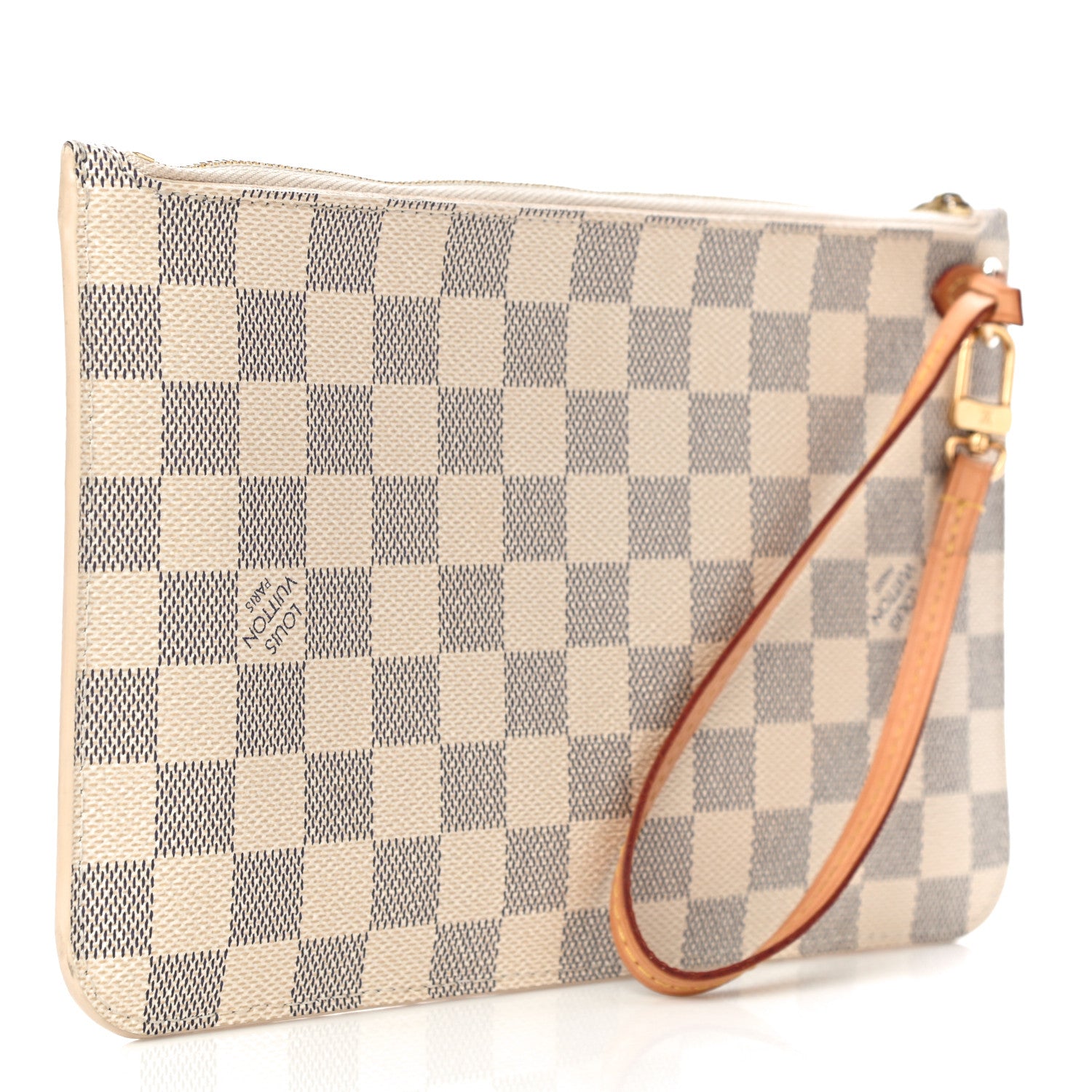 Louis Vuitton Damier Azur Neverfull MM GM Pochette 3 of 14