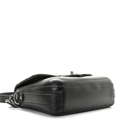 Chanel Calfskin Quilted Medium Rock My Shoulder Flap Black 3 of 8