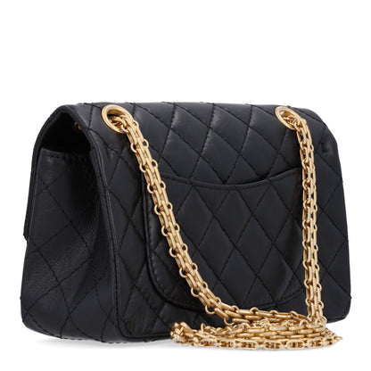 Chanel Aged Calfskin Quilted 2.55 Reissue Mini Flap Black 3 of 10