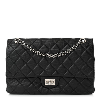 Chanel Aged Calfskin Quilted 2.55 Reissue 226 Flap Black 1 of 10