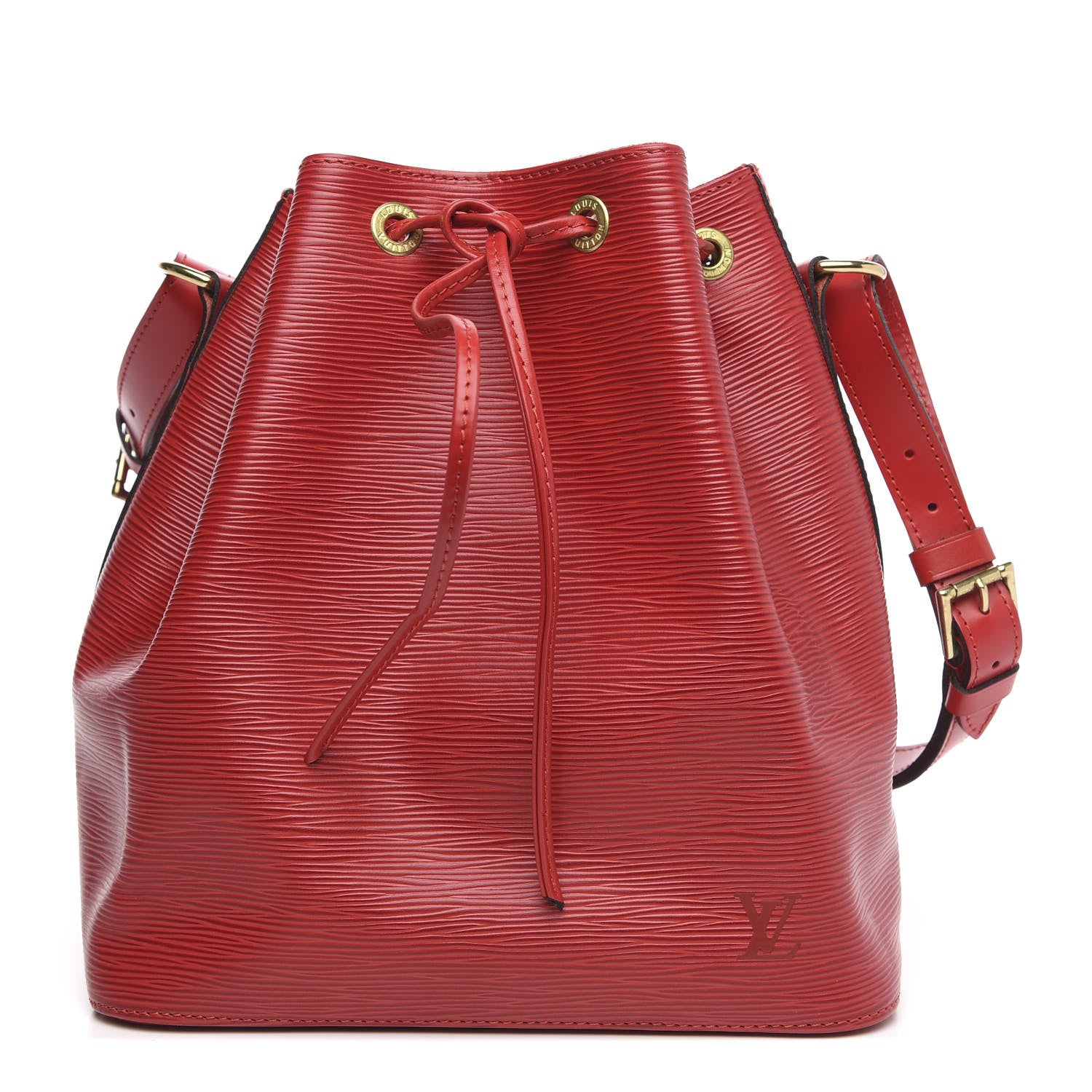 Louis Vuitton Epi Petit Noe Castillan Red 1 of 12