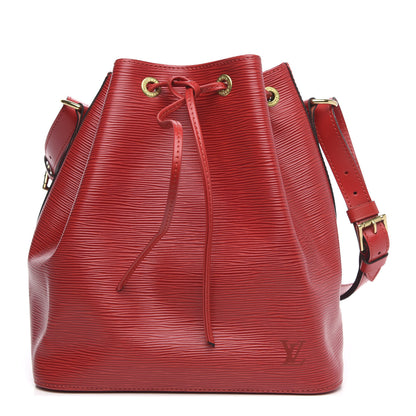 Louis Vuitton Epi Petit Noe Castillan Red 1 of 12