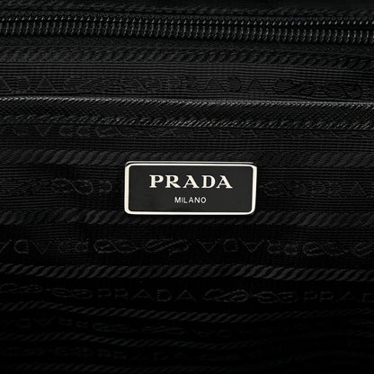Prada Tessuto Nylon Saffiano Medium Backpack Black 6 of 12