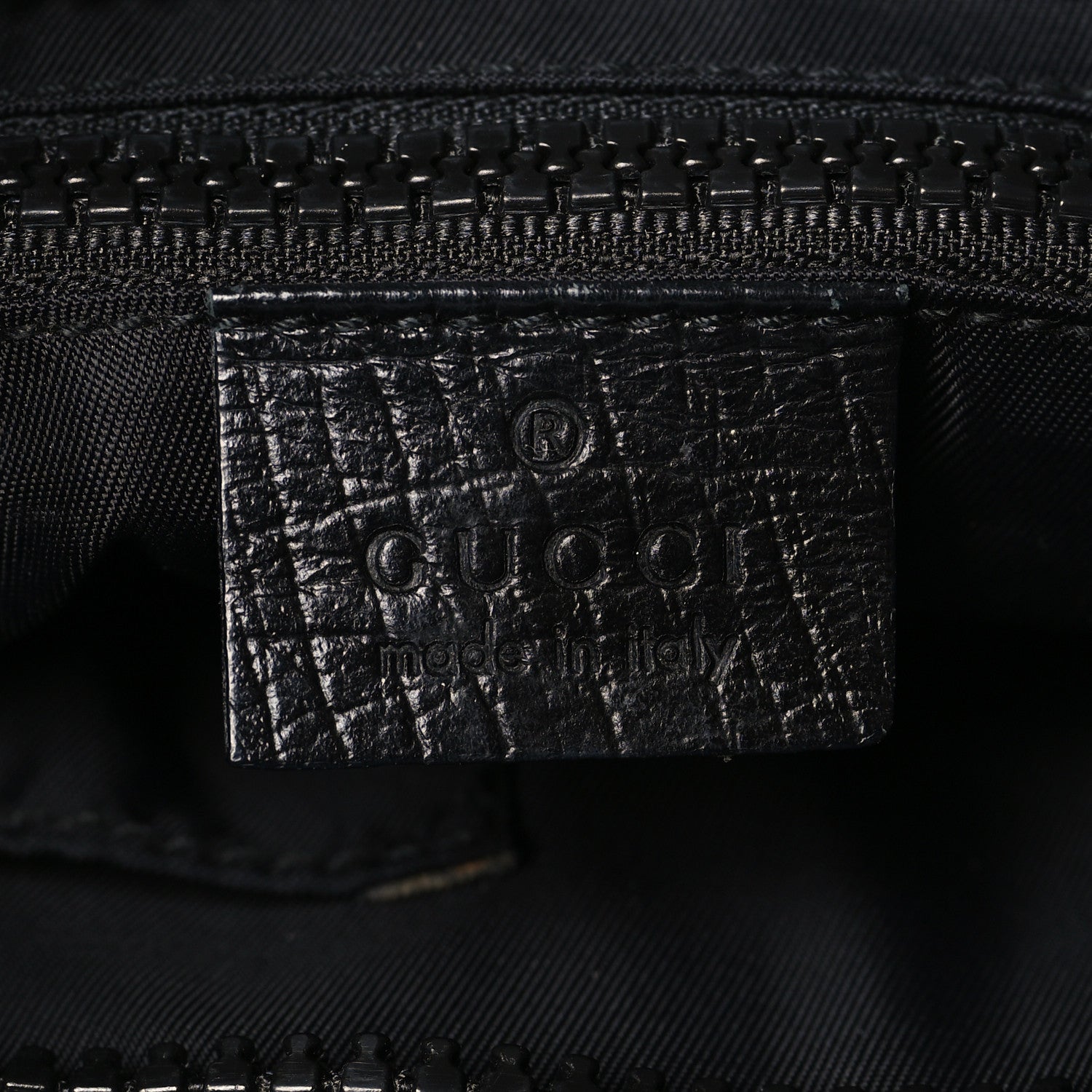 Gucci GG Plus Flat Messenger Bag Black Grey 6 of 9