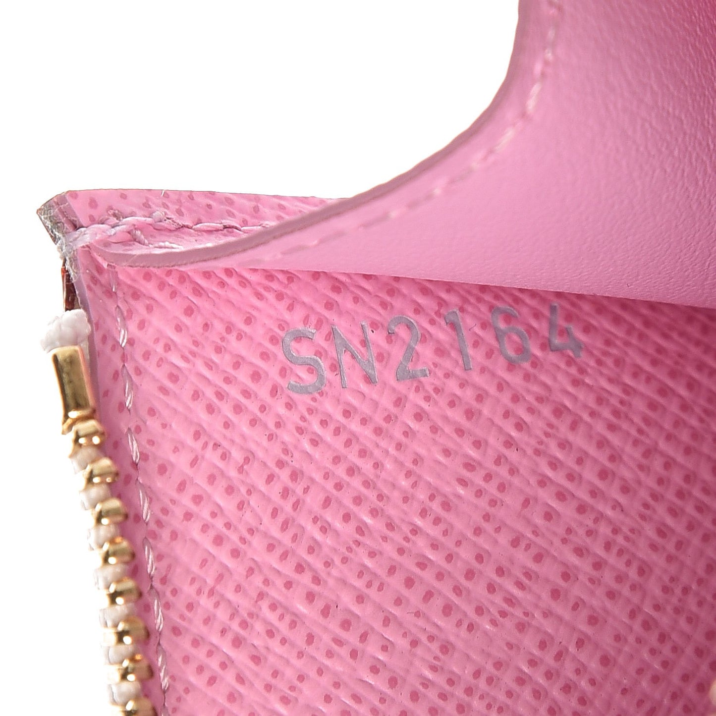 Monogram Multicolor Key Pouch White Litchi