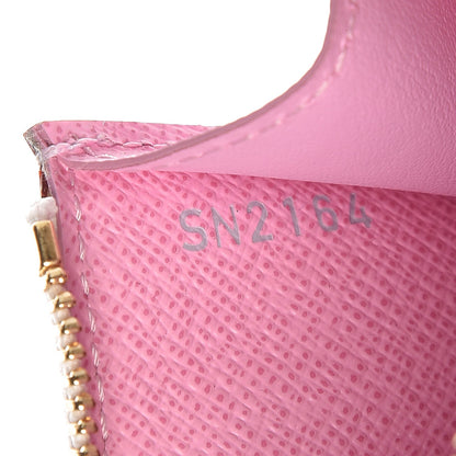 Louis Vuitton Monogram Multicolor Key Pouch White Litchi 8 of 16