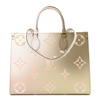 Louis Vuitton Monogram Giant Spring In The City OnTheGo MM Sunset Kaki 1 of 10