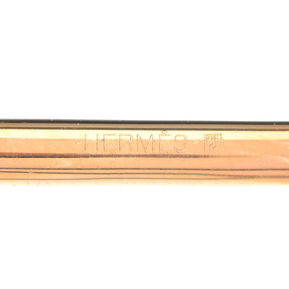 Hermes Swift Epsom 13mm Gamma Belt 75 Black Orange 6 of 8