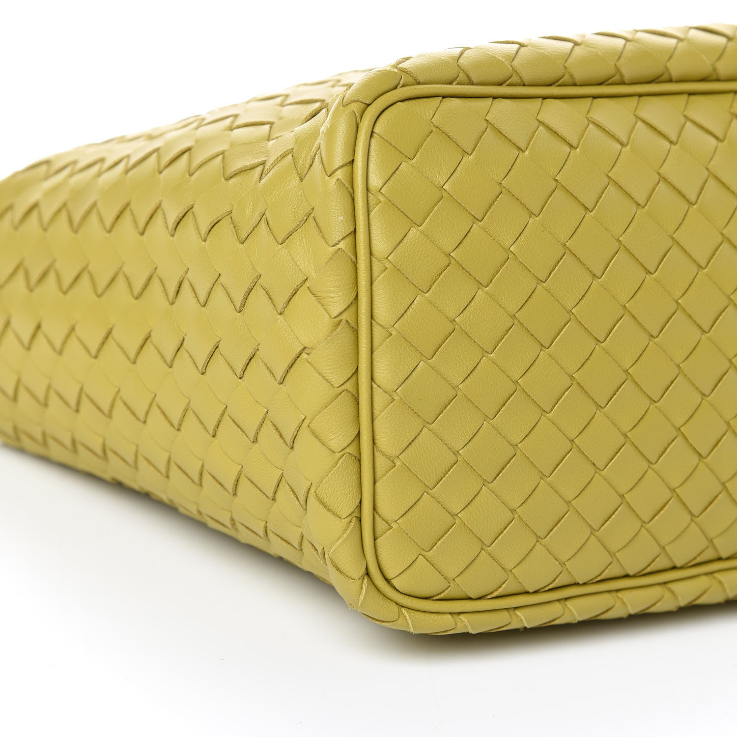 Bottega Veneta Nappa Intrecciato Small Shoulder Bag Chartreuse 9 of 11