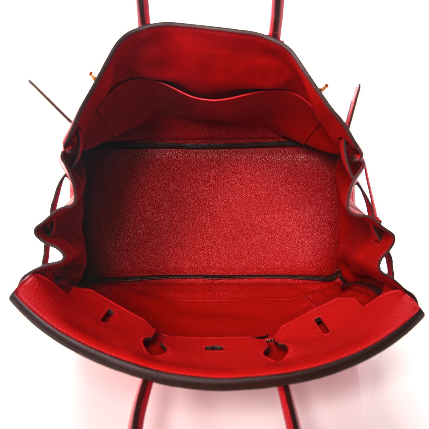 Togo Birkin 35 Rouge Casaque