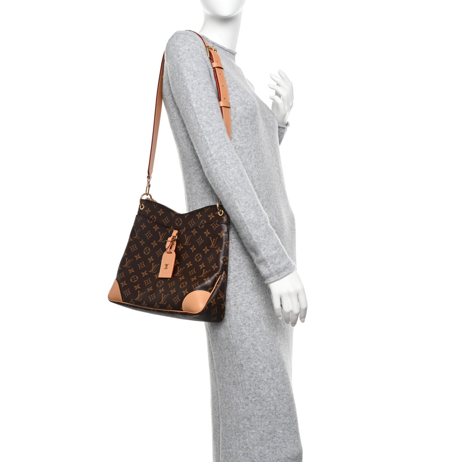 Louis Vuitton Monogram Odeon MM Natural 3 of 11