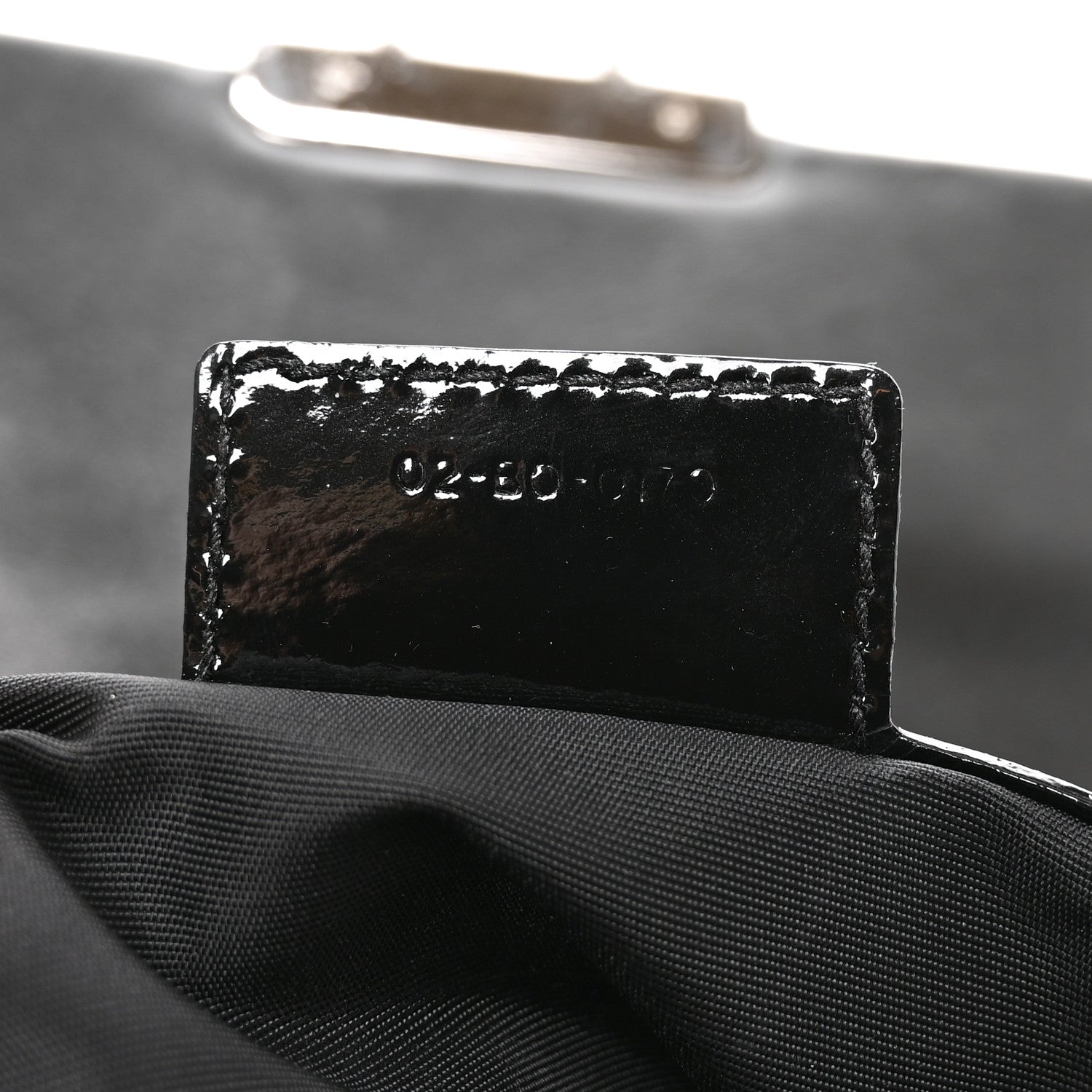 Christian Dior Patent Cannage New Lock Flap Black 6 of 9