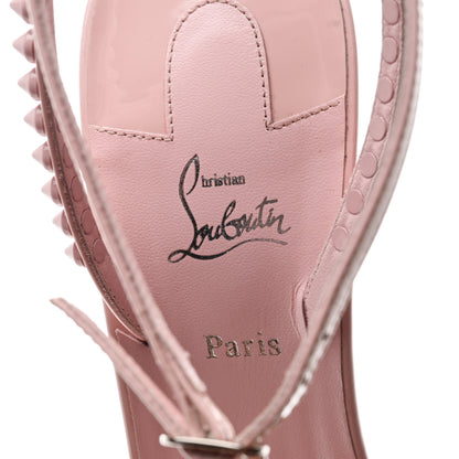 Christian Louboutin Patent So Me 100 Sandals 41 Rosy 7 of 8
