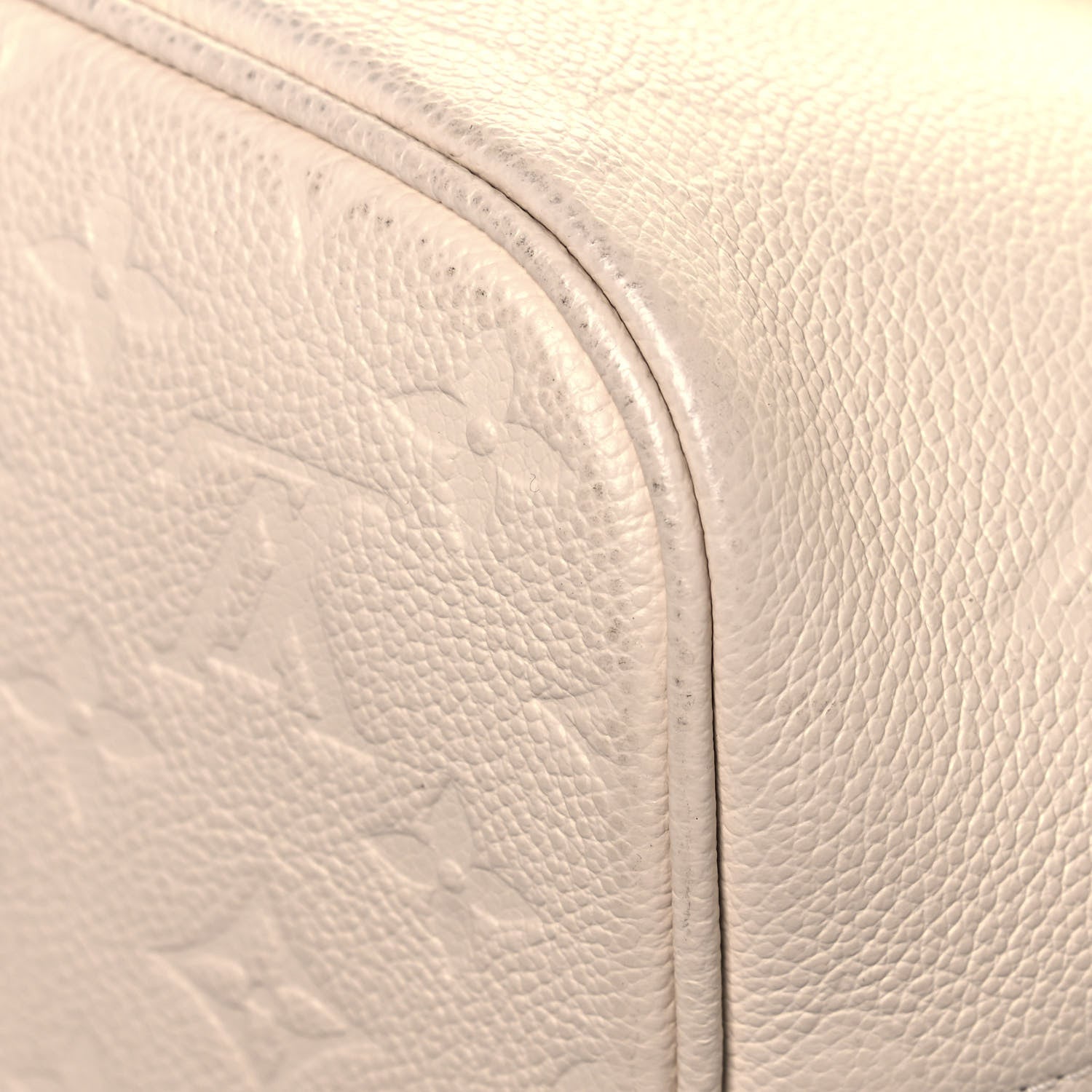 Louis Vuitton Empreinte Monogram Giant Neverfull MM Cream 11 of 11