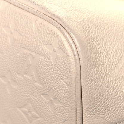 Louis Vuitton Empreinte Monogram Giant Neverfull MM Cream 11 of 11