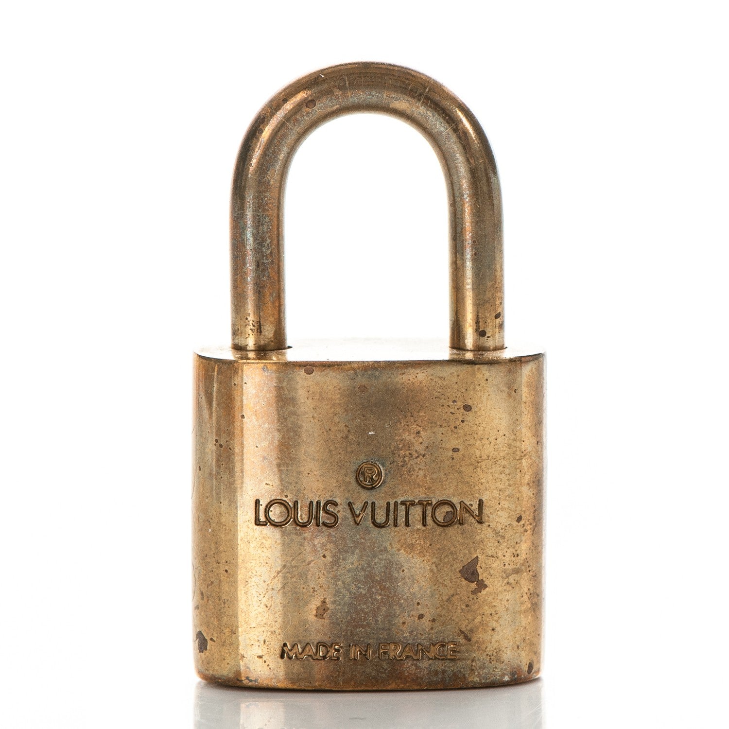 Louis Vuitton Brass Lock and Key Set #323 2 of 5