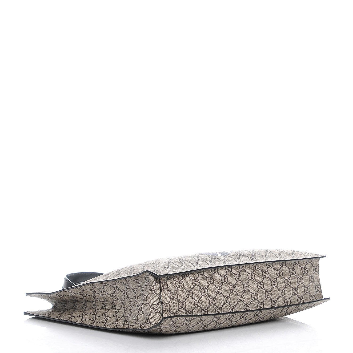 Gucci Soft GG Supreme Monogram Kingsnake Vertical Tote Black 4 of 7