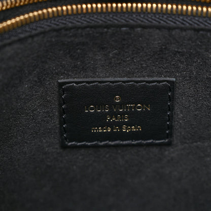Louis Vuitton Calfskin Monogram On My Side PM Black 6 of 9