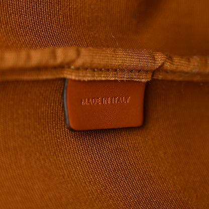 Celine Triomphe Canvas Calfskin Medium Bucket Bag Tan 6 of 10