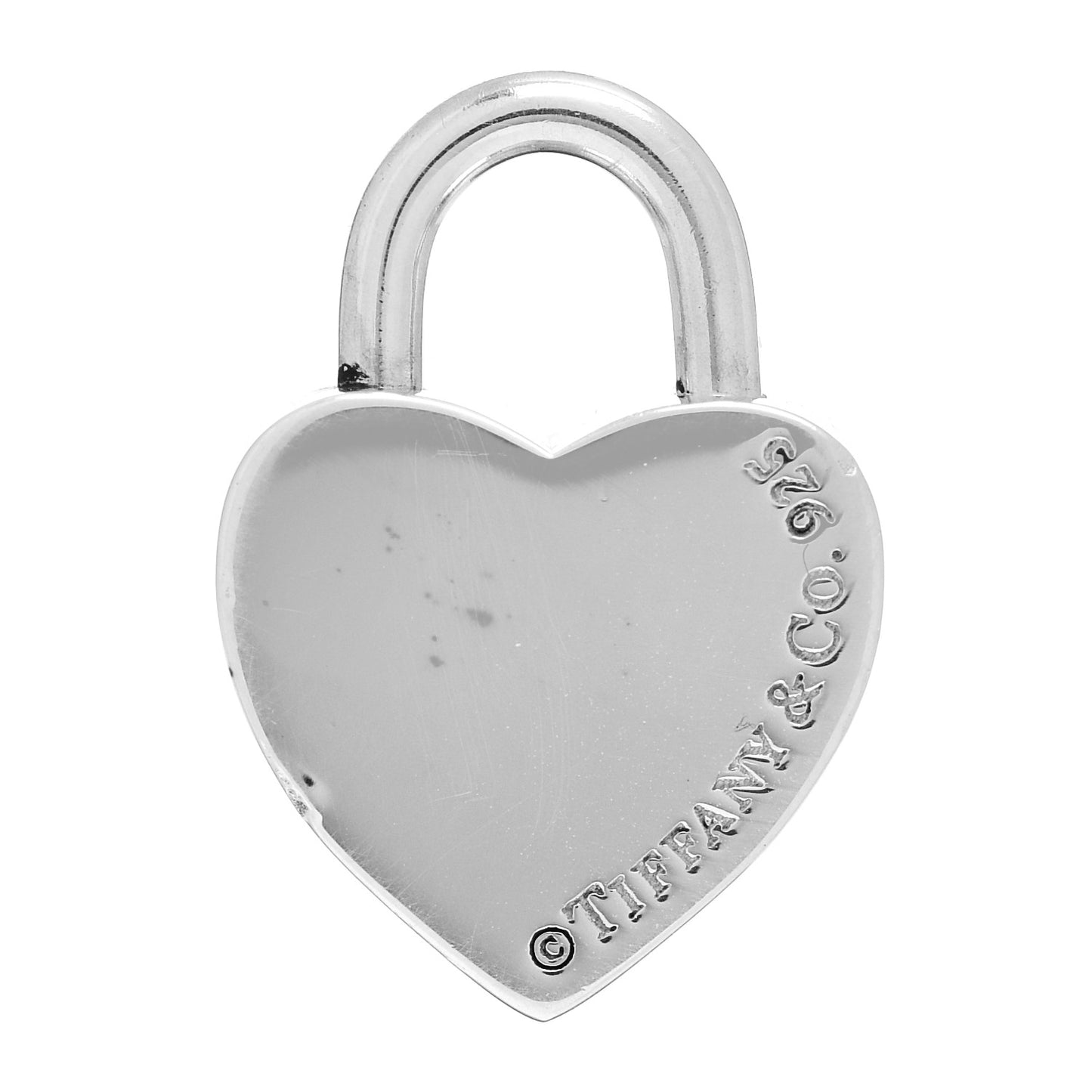 Sterling Silver Return to Tiffany Heart Lock Pendant