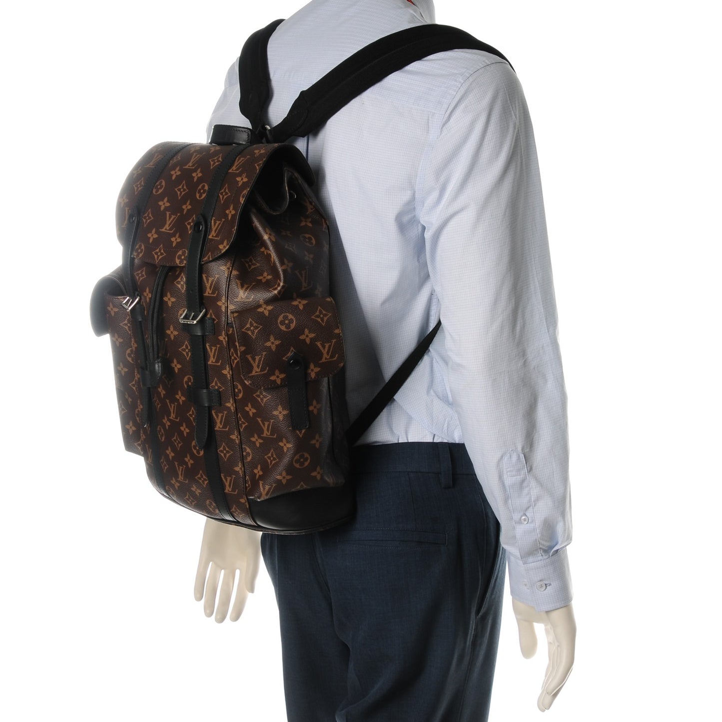 Monogram Macassar Christopher PM Backpack
