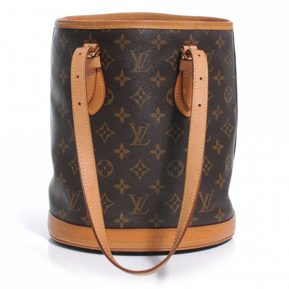Louis Vuitton Monogram Petit Bucket 23 1 of 10