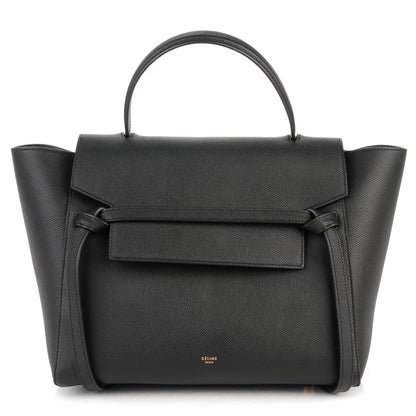 Celine Grained Calfskin Mini Belt Bag Black 1 of 9