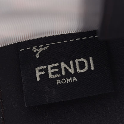 Fendi Mesh Vitello Century FF 1974 Mini Peekaboo Defender Cover Marrone Black Ebano 5 of 8