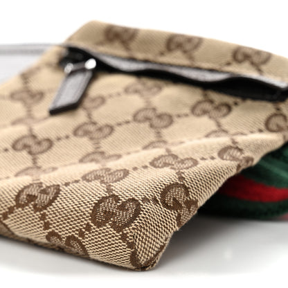 Gucci Monogram Web Belt Bag Dark Brown 11 of 11