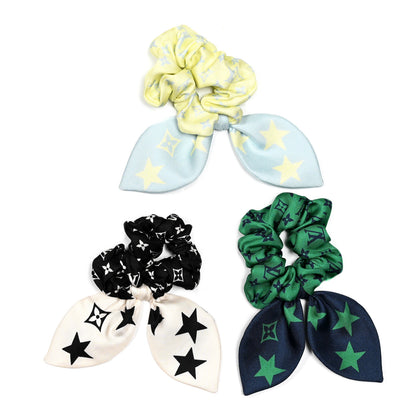 Louis Vuitton Silk Summer Stardust Scrunchies Set Multicolor 2 of 5