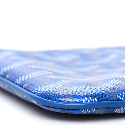 Goyard Goyardine Mini Senat Pochette Sky Blue 8 of 9