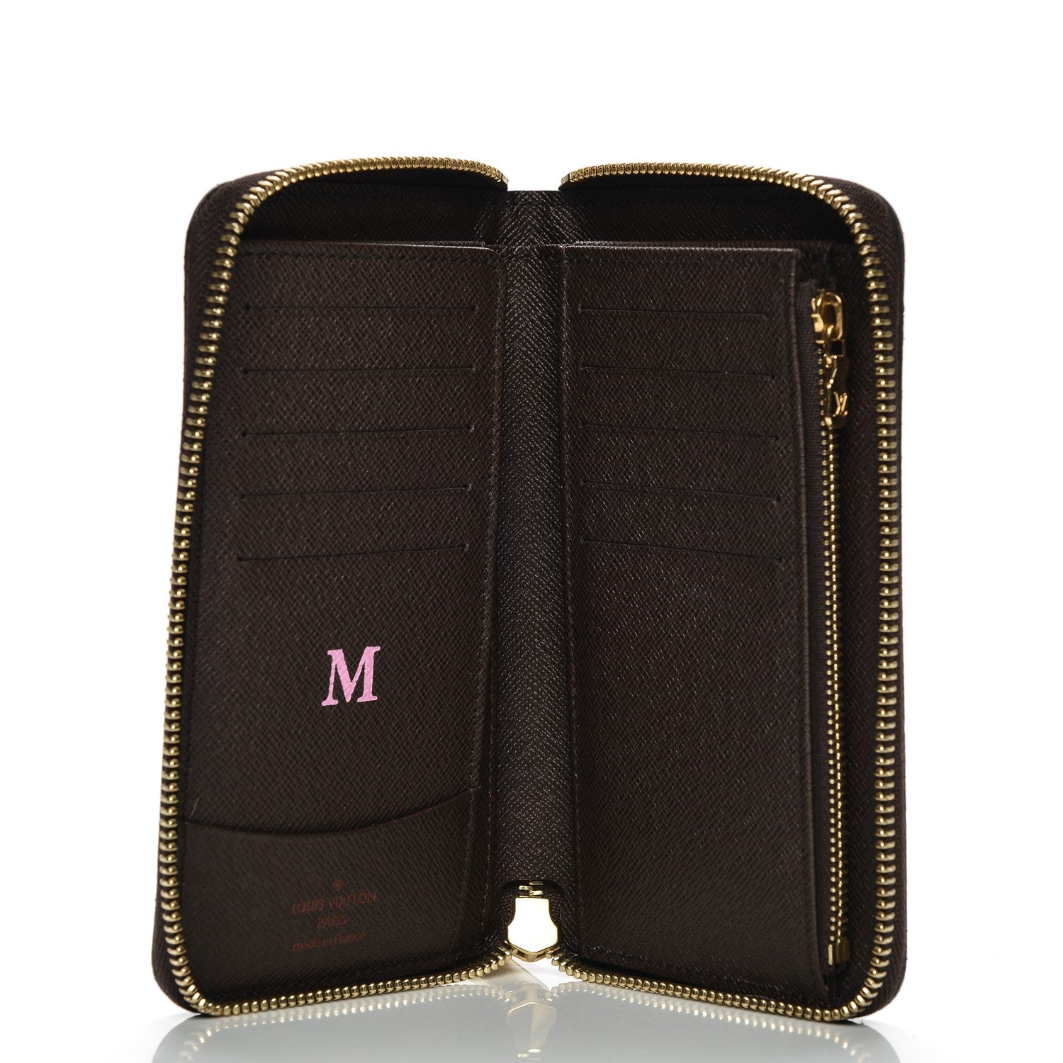 Louis Vuitton Damier Ebene Zippy Compact Wallet 5 of 6