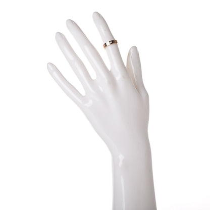 Cartier 18K Pink Gold Diamond 4mm LOVE Wedding Band Ring 47 4 3 of 8