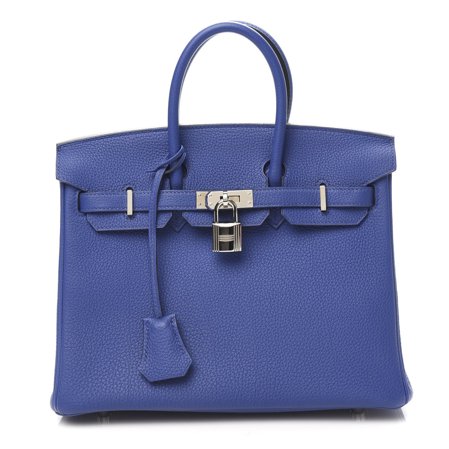 Togo Birkin 25 Bleu Electrique