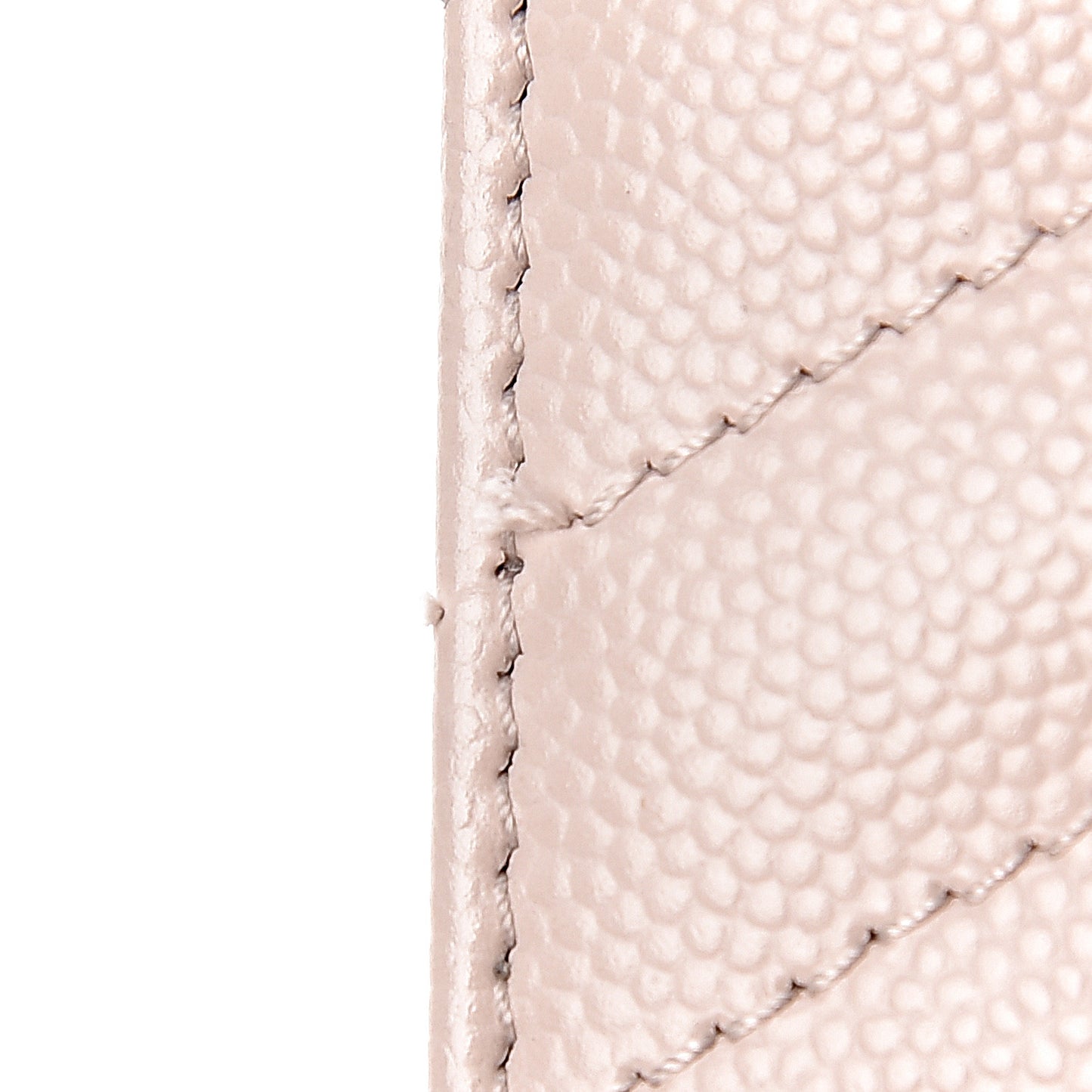 Grain De Poudre Matelasse Chevron Monogram Envelope Chain Wallet Marble Pink
