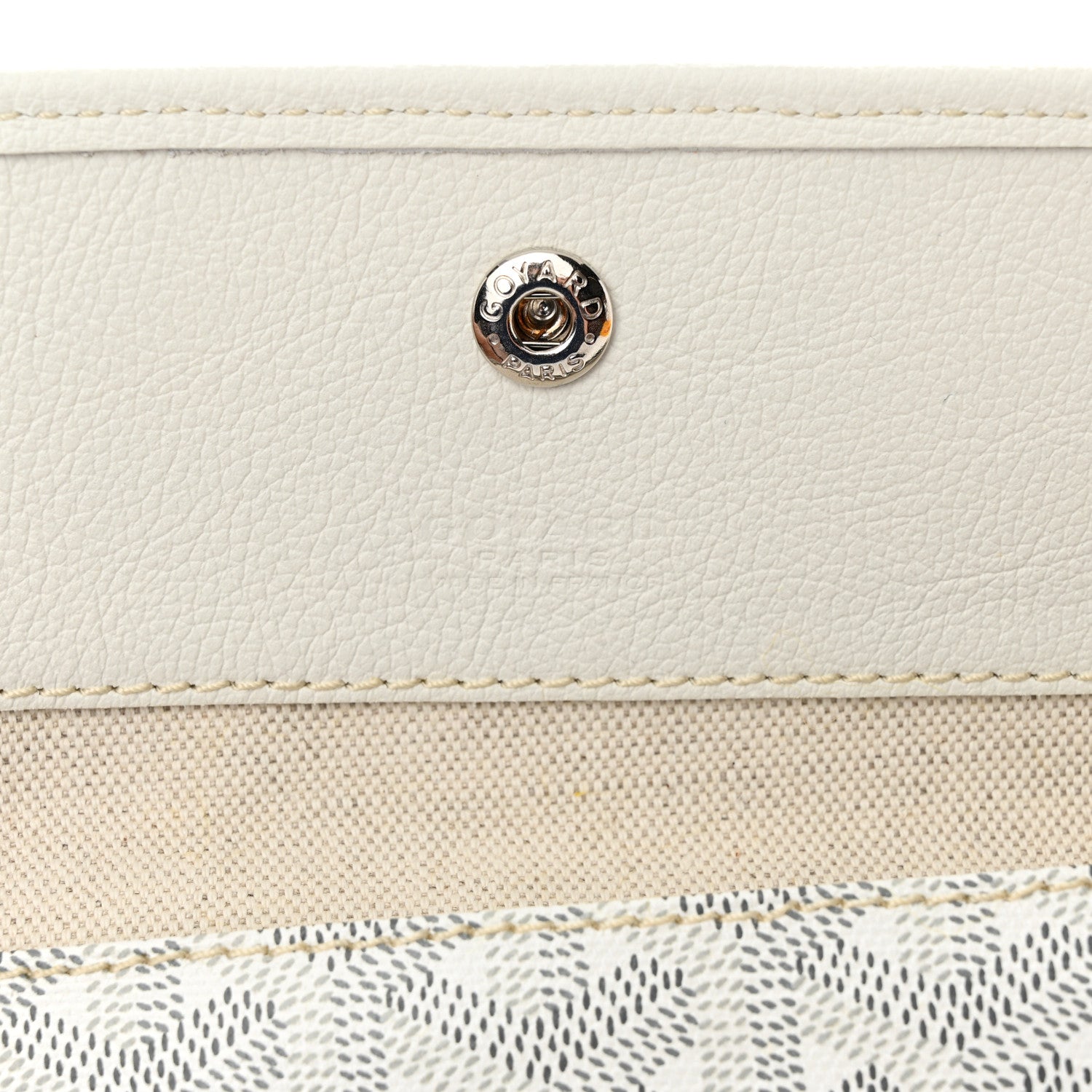 Goyard Goyardine Saint Louis PM White 7 of 10