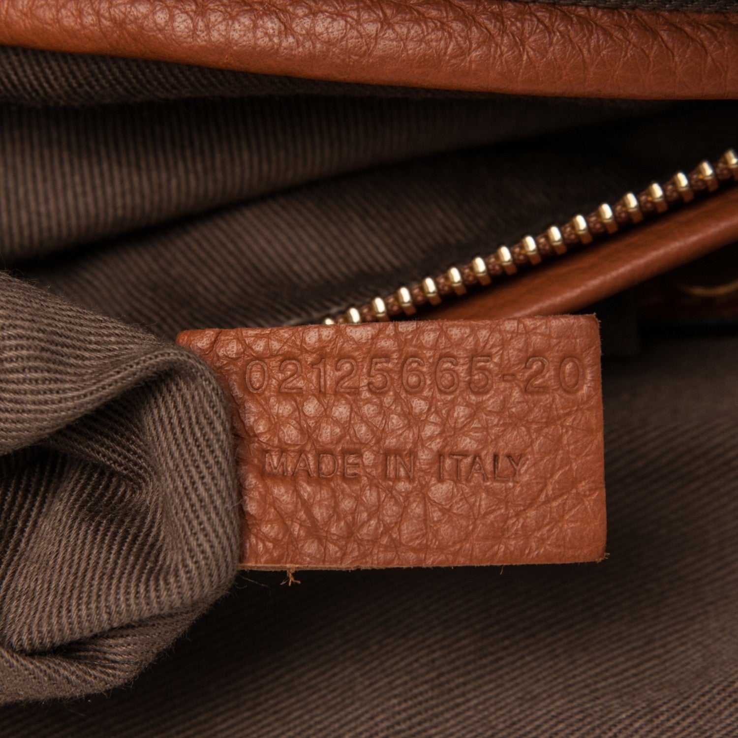 Chloe Calfskin Large Marcie Satchel Tan 8 of 8