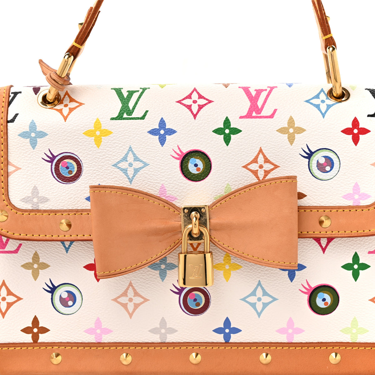 Louis Vuitton Monogram Multicolor Eye Need You White 6 of 12
