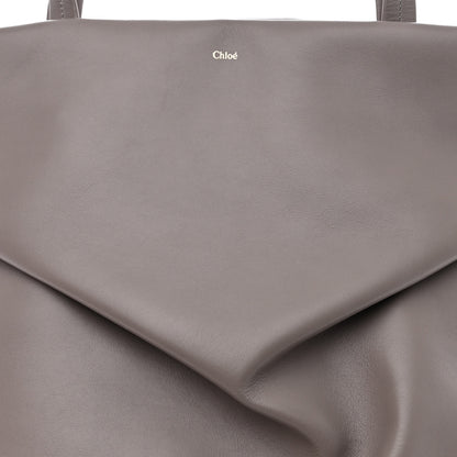 Chloe Calfskin Judy East West Tote Cashmere Grey 8 of 12